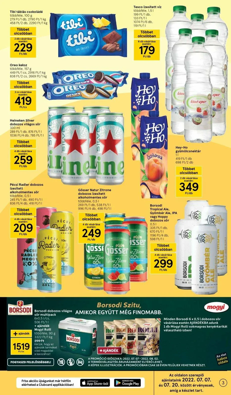 Tesco akciós újság 07.07–07.13 – 3. oldal
