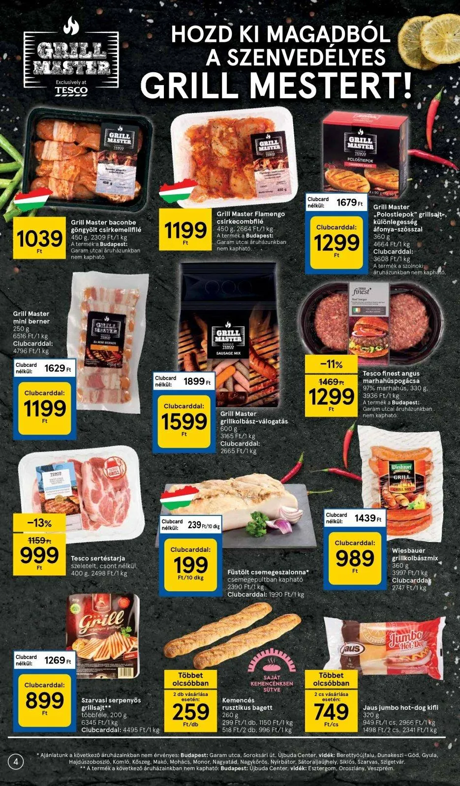 Tesco akciós újság 07.07–07.13 – 4. oldal