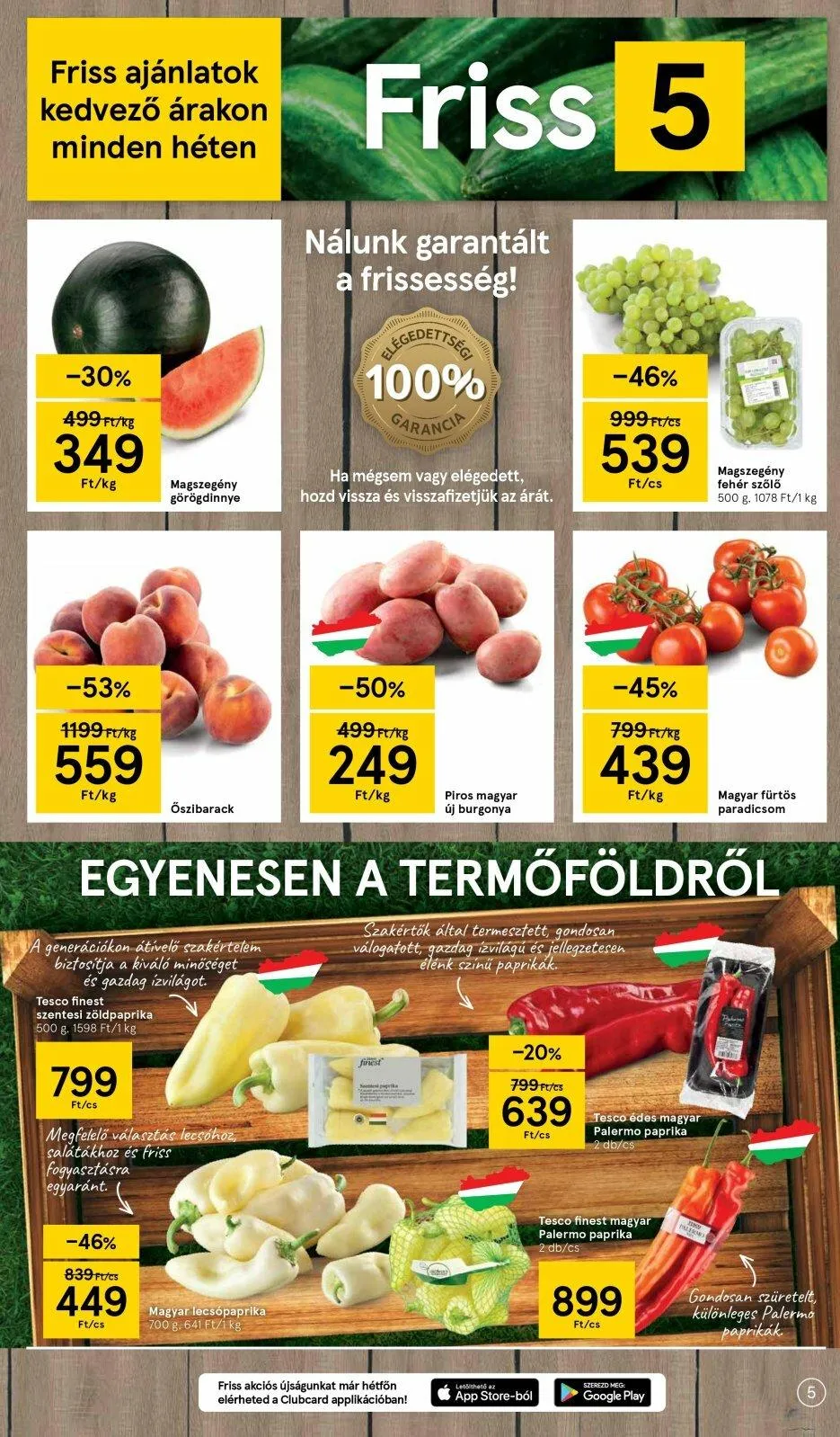 Tesco akciós újság 07.07–07.13 – 5. oldal