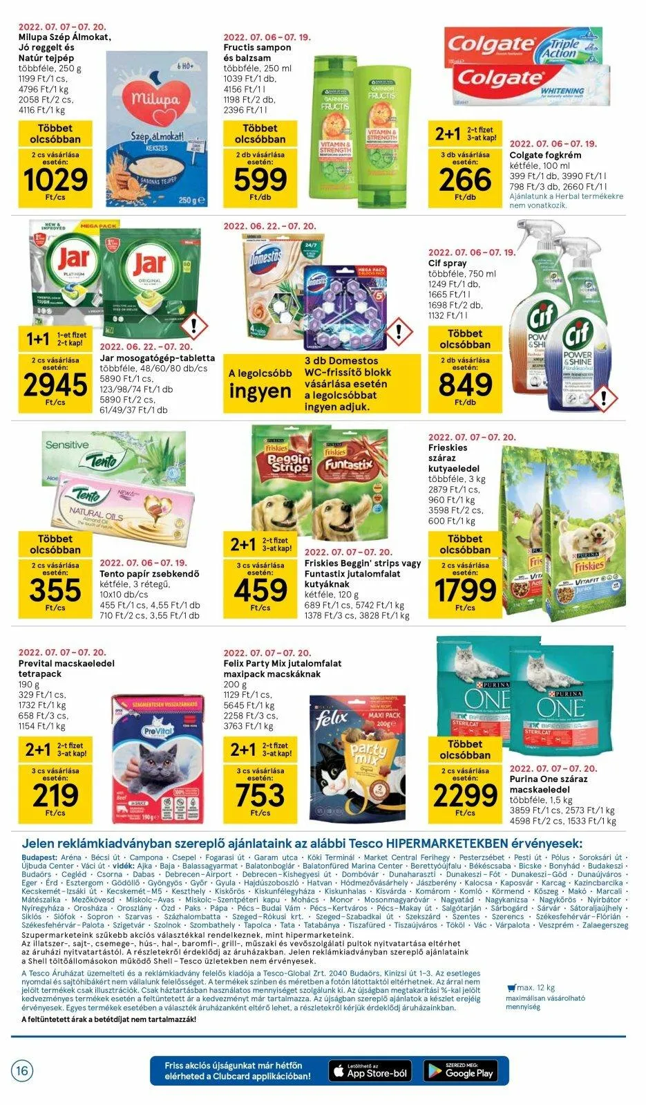 Tesco akciós újság 07.14–07.20 – 16. oldal