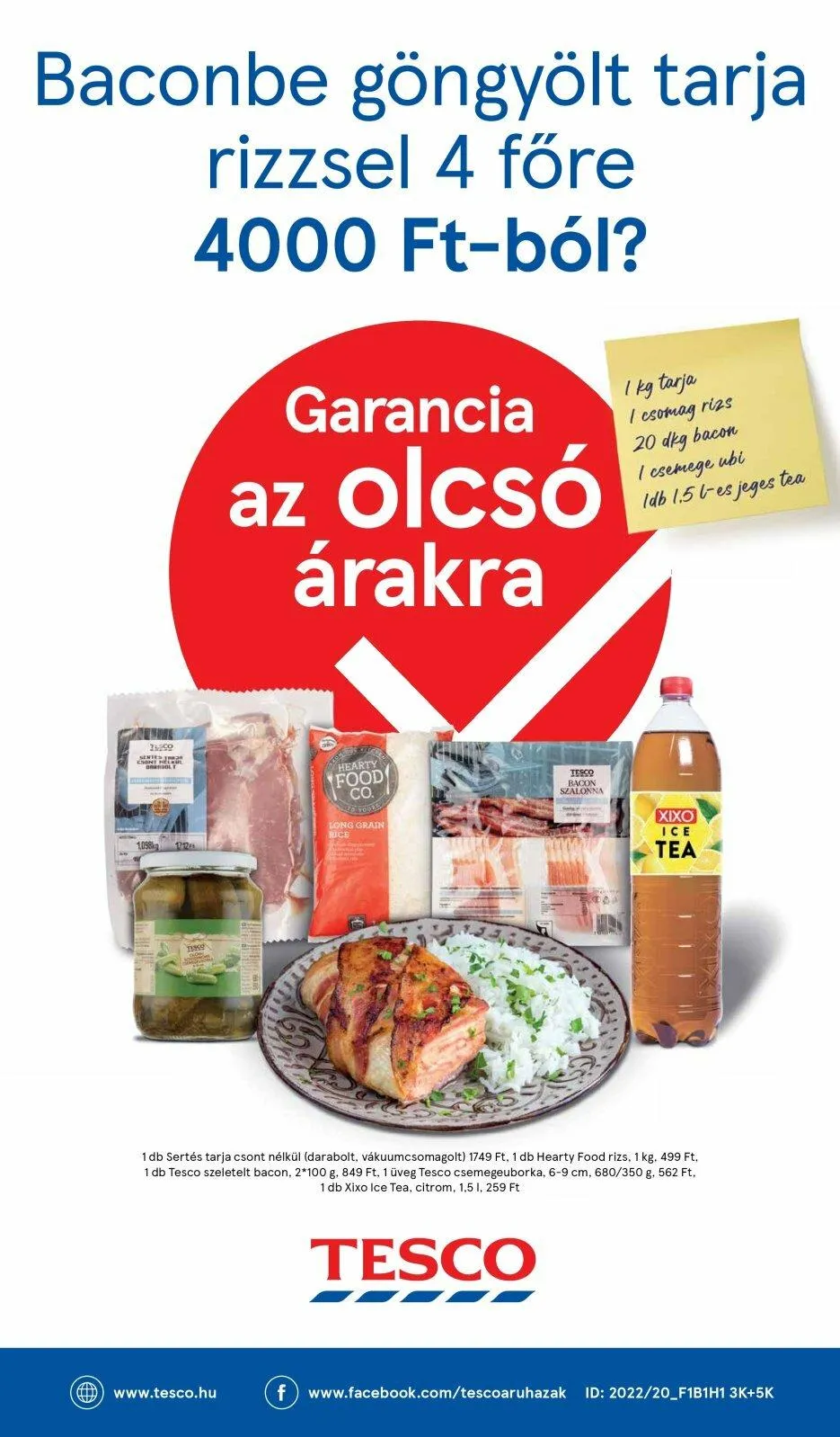Tesco akciós újság 07.14–07.20 – 20. oldal