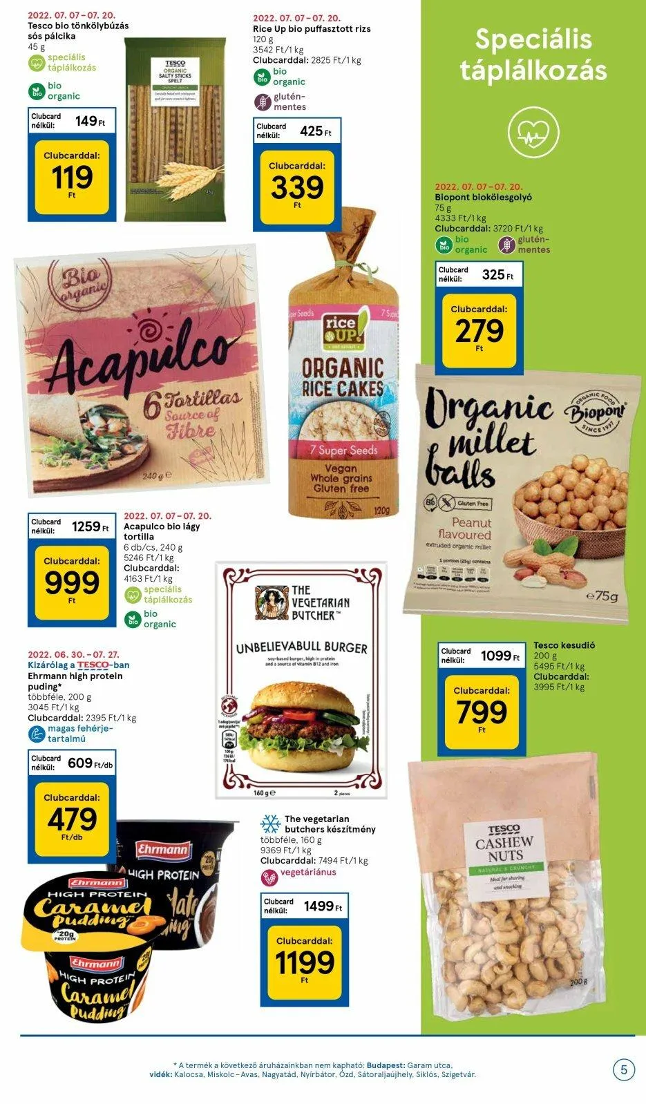 Tesco akciós újság 07.14–07.20 – 5. oldal