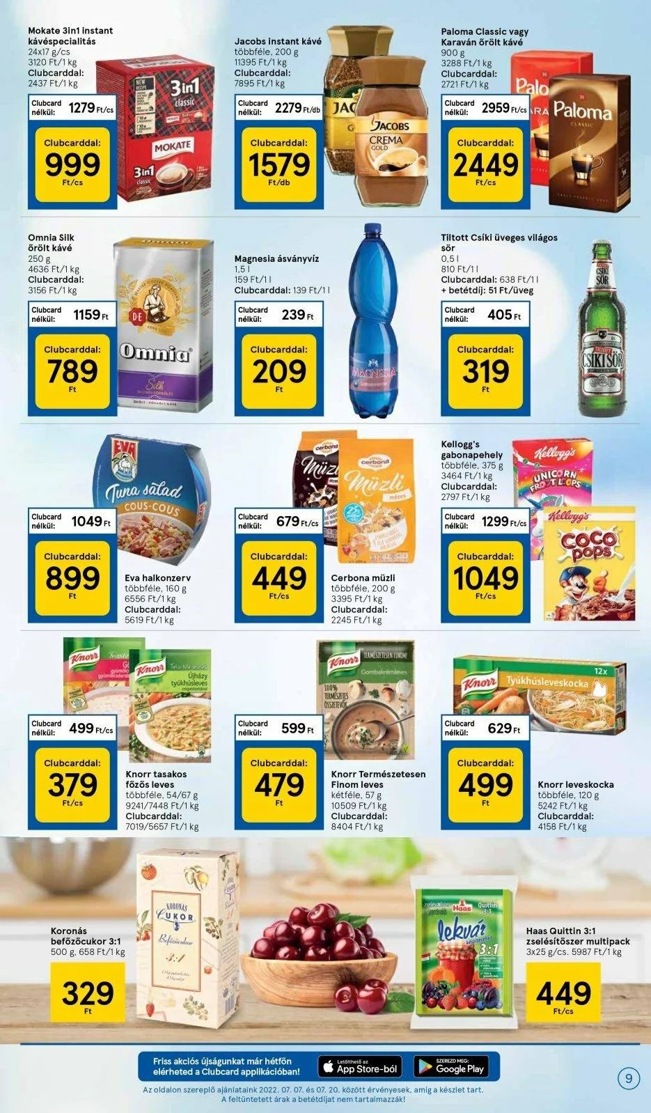 Tesco akciós újság 07.14–07.20 – 9. oldal