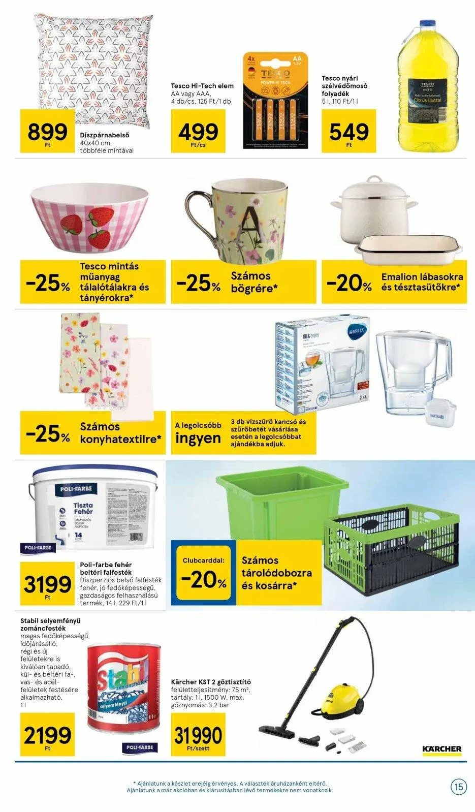 Tesco akciós újság 07.21–07.27 – 15. oldal