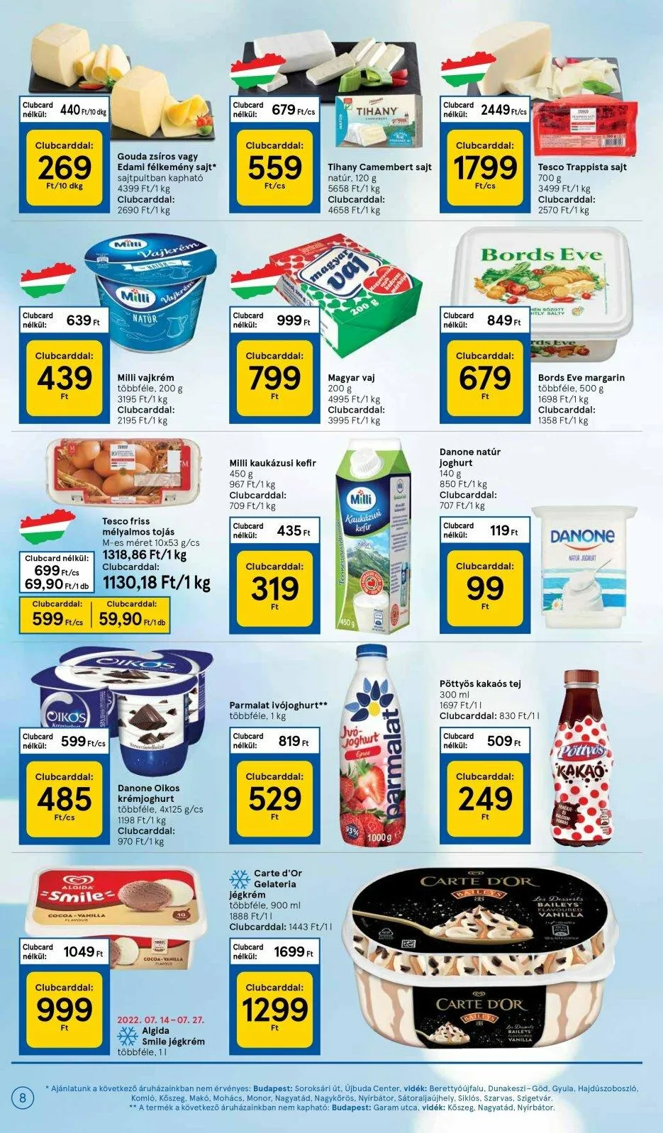 Tesco akciós újság 07.21–07.27 – 8. oldal