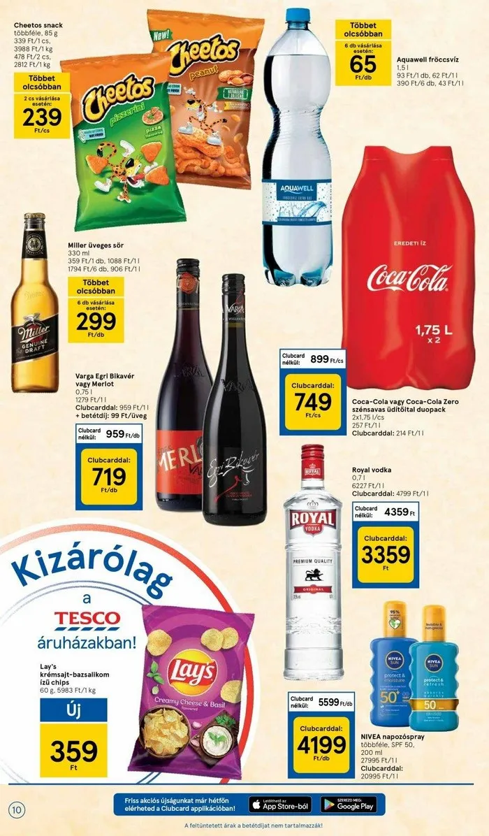Tesco akciós újság 07.28–08.03 – 10. oldal