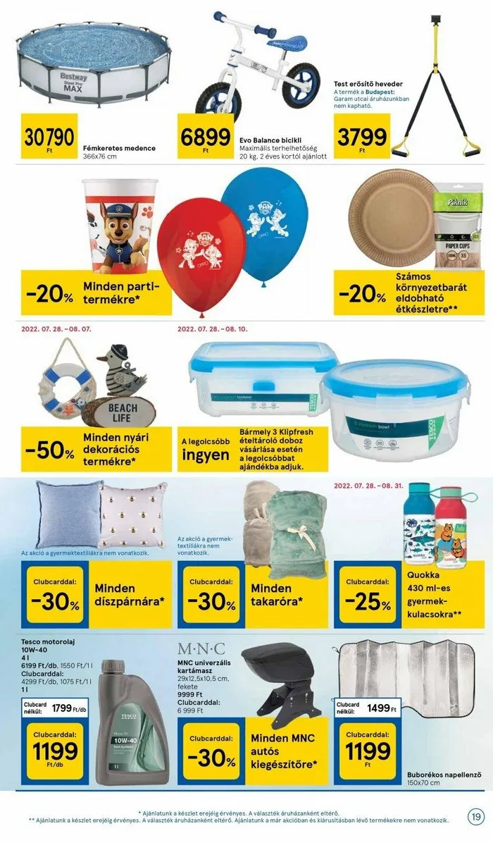 Tesco akciós újság 07.28–08.03 – 19. oldal