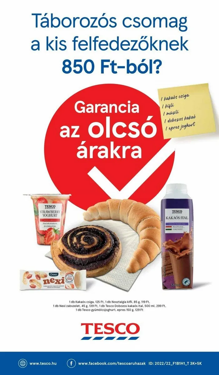 Tesco akciós újság 07.28–08.03 – 20. oldal