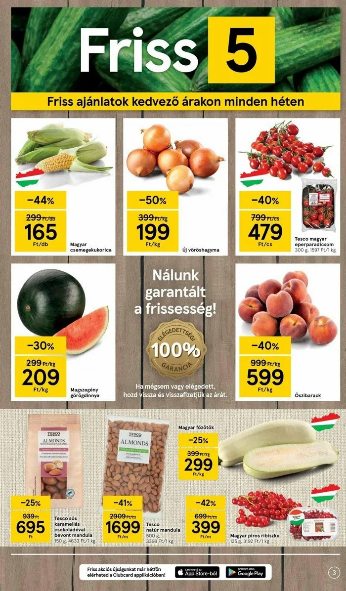 Tesco akciós újság 07.28–08.03 – 3. oldal