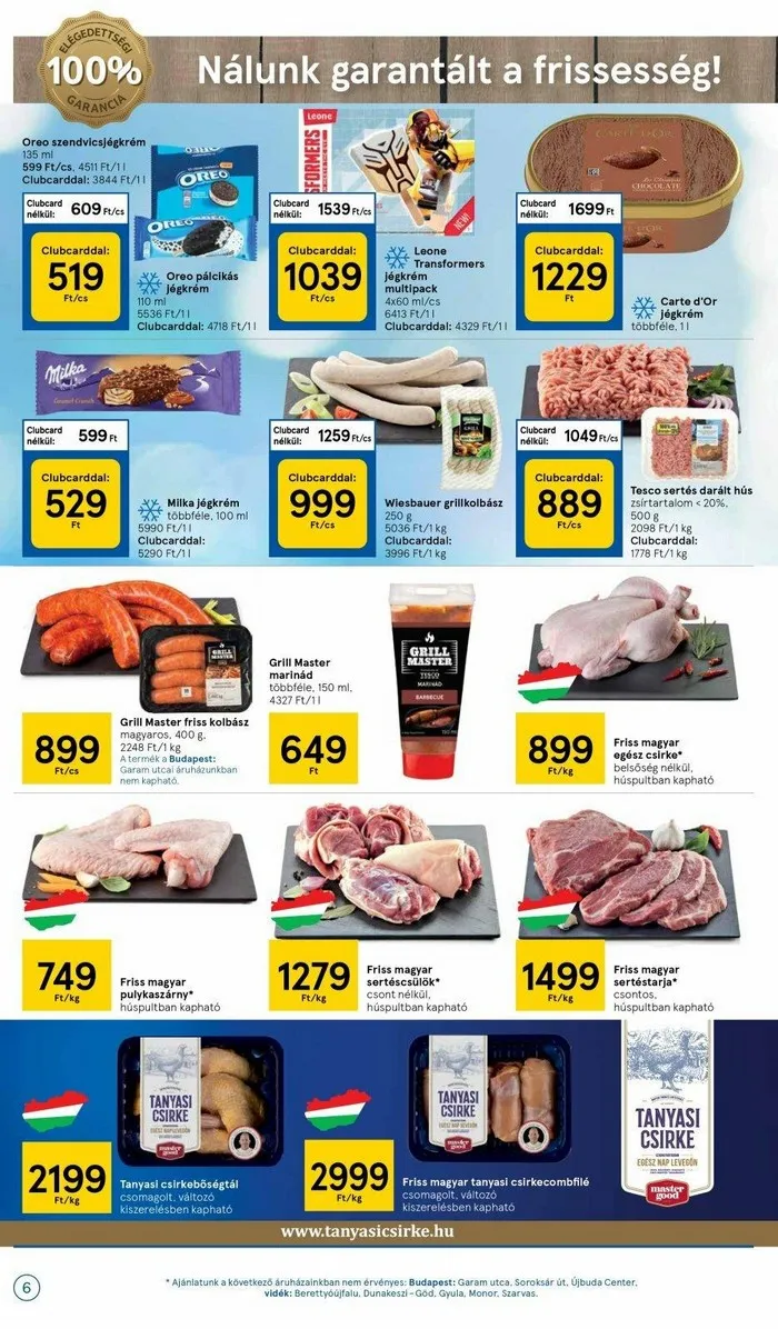 Tesco akciós újság 07.28–08.03 – 6. oldal