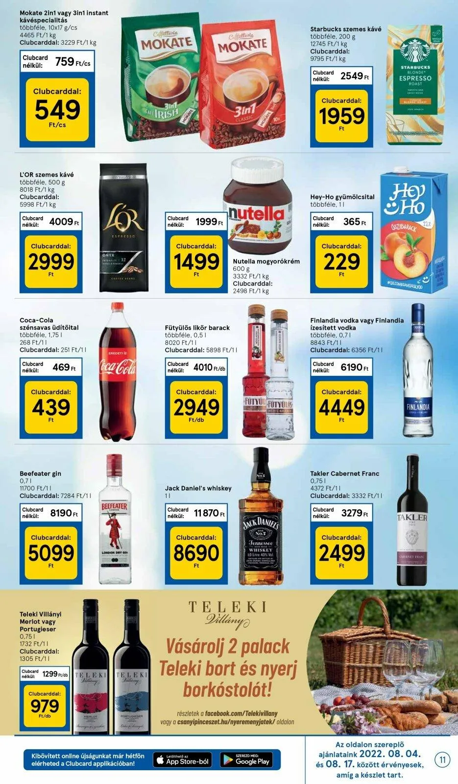 Tesco akciós újság 08.04–08.10 – 11. oldal
