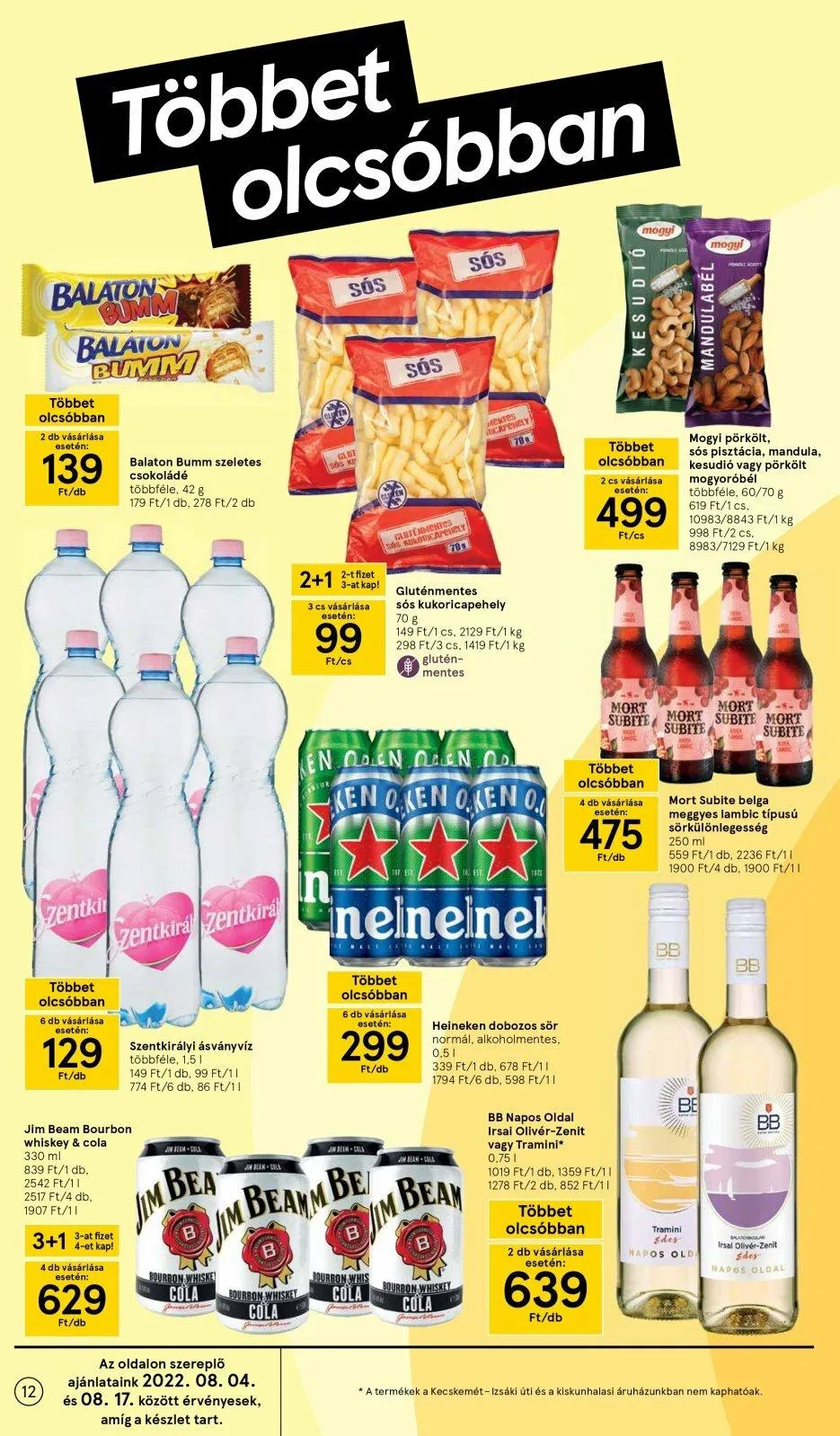 Tesco akciós újság 08.04–08.10 – 12. oldal