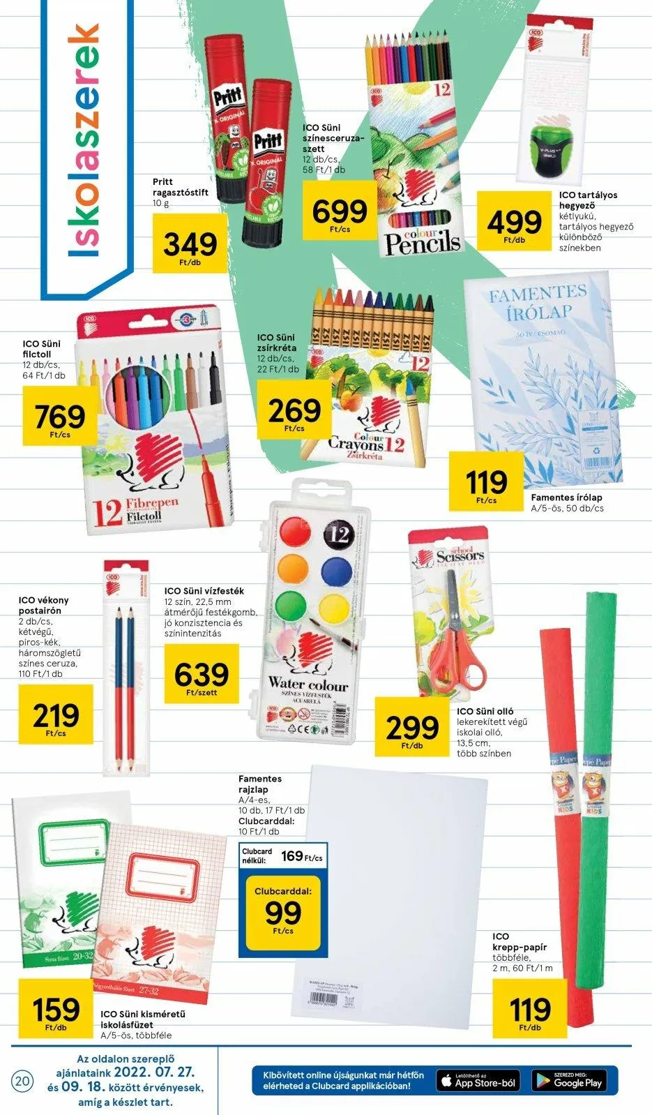 Tesco akciós újság 08.04–08.10 – 20. oldal