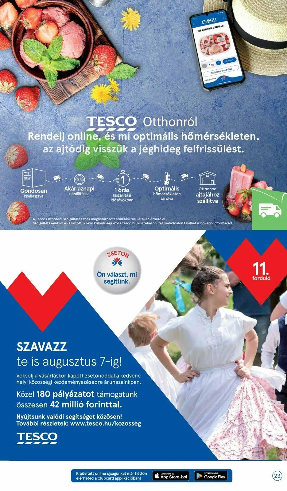Tesco akciós újság 08.04–08.10 – 23. oldal