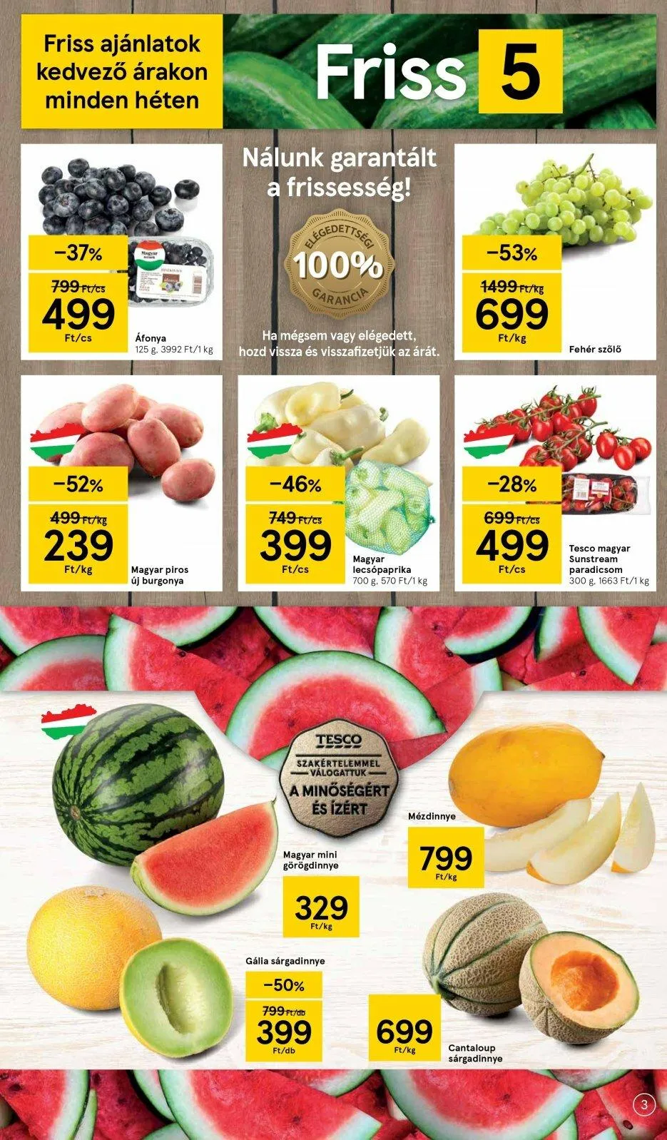 Tesco akciós újság 08.04–08.10 – 3. oldal