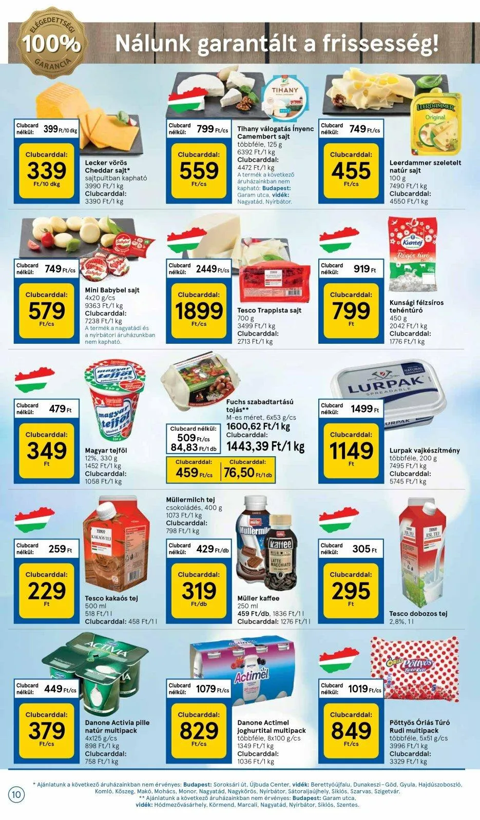 Tesco akciós újság 08.11–08.17 – 10. oldal