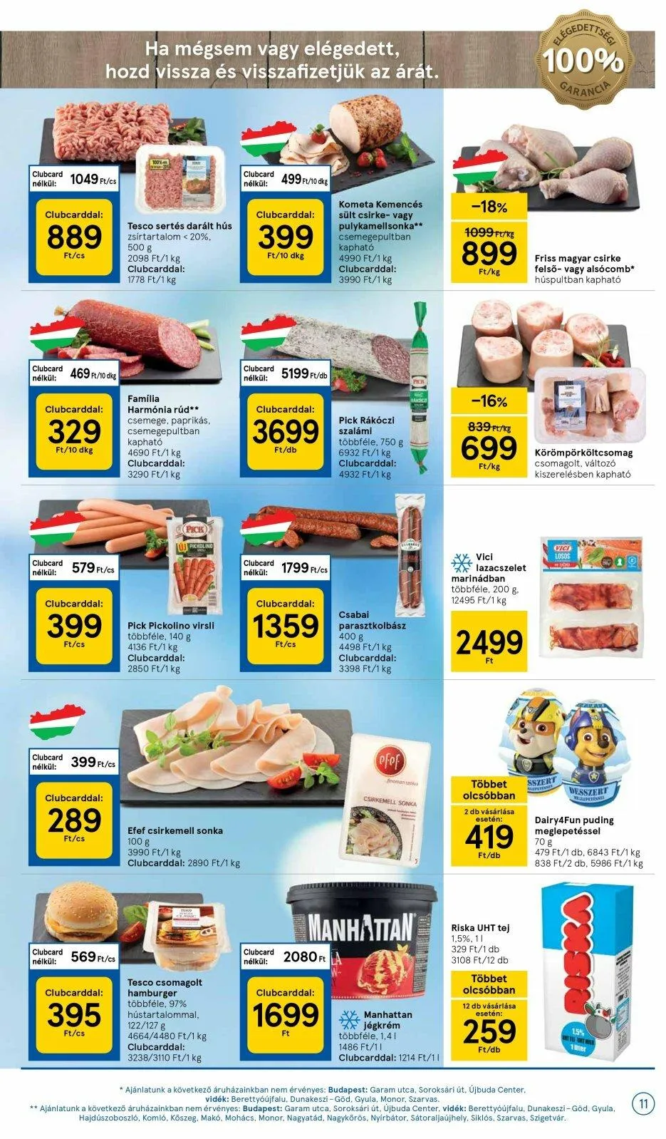 Tesco akciós újság 08.11–08.17 – 11. oldal