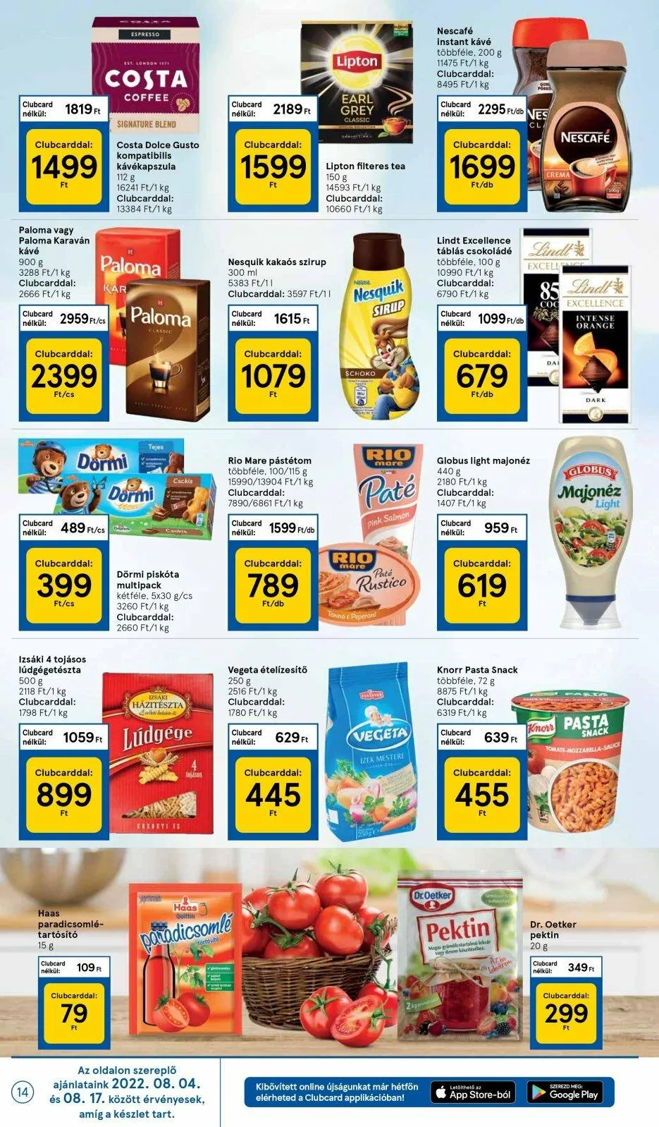 Tesco akciós újság 08.11–08.17 – 14. oldal