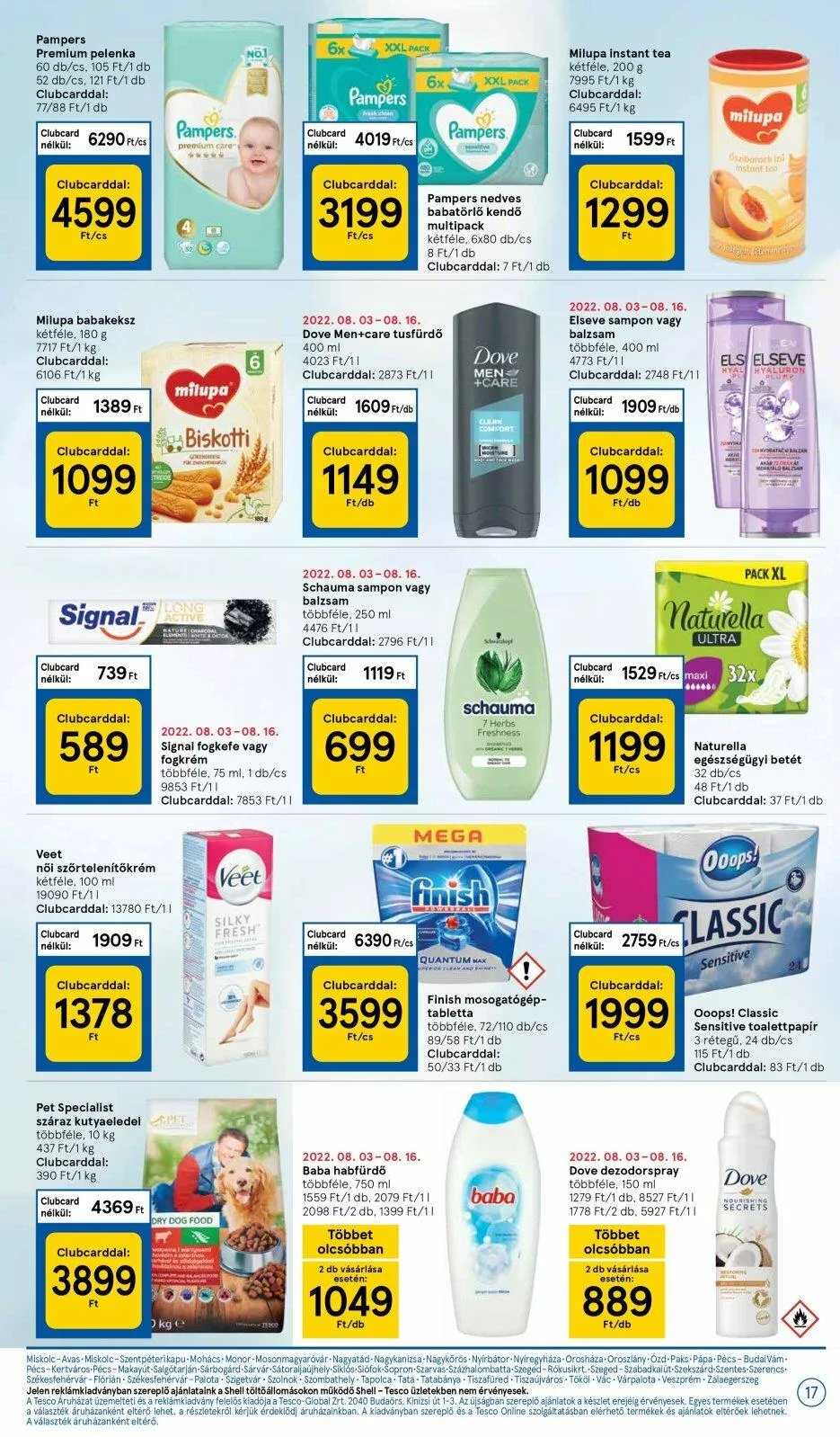 Tesco akciós újság 08.11–08.17 – 17. oldal