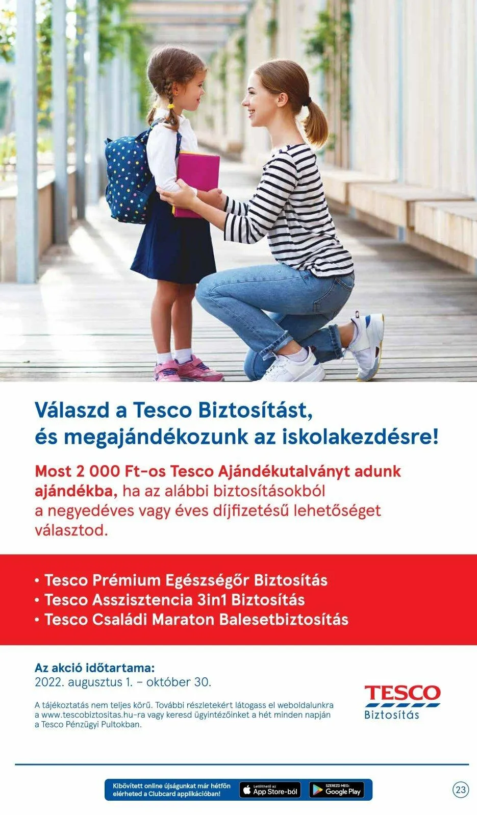 Tesco akciós újság 08.11–08.17 – 23. oldal