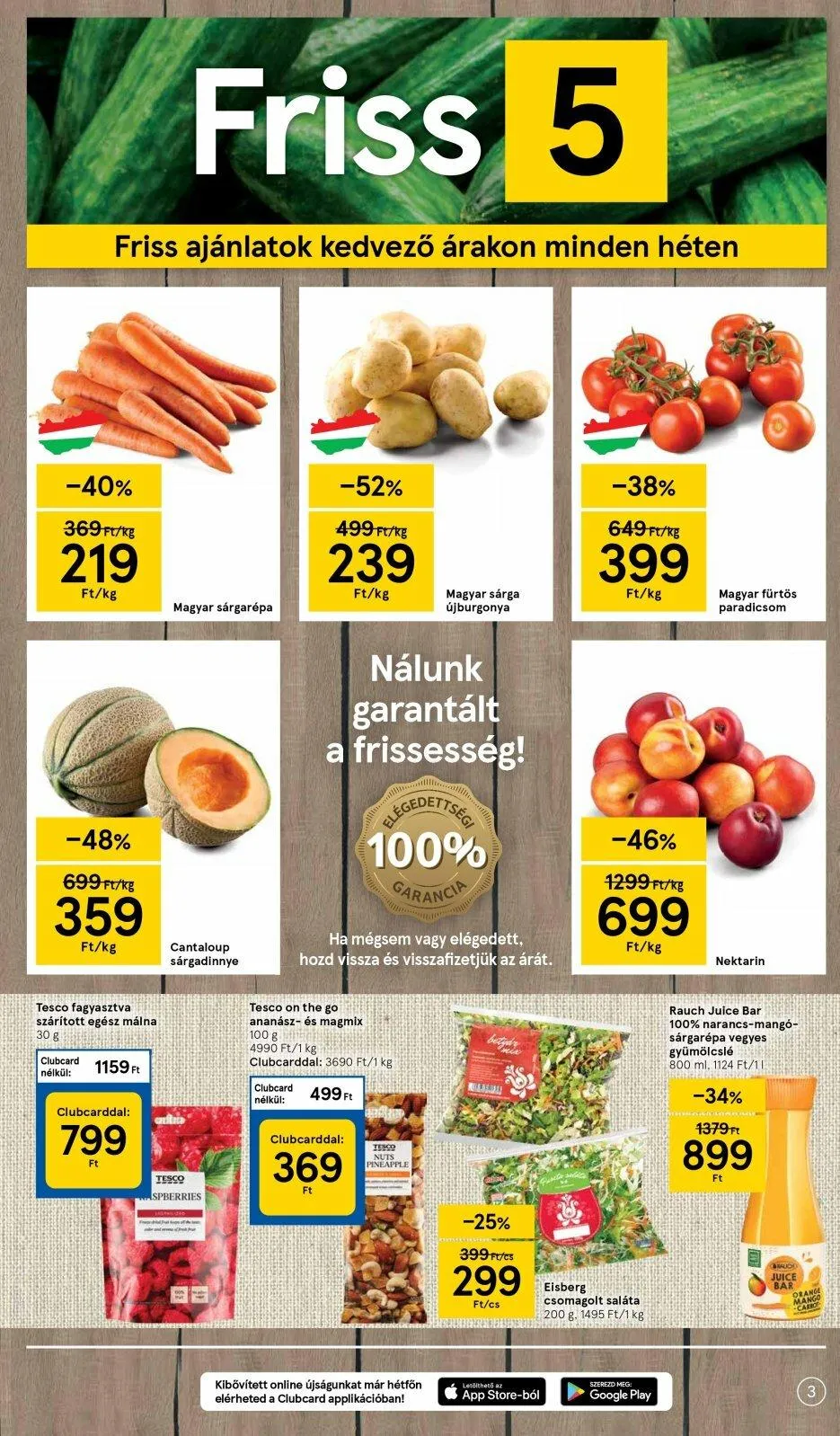 Tesco akciós újság 08.11–08.17 – 3. oldal
