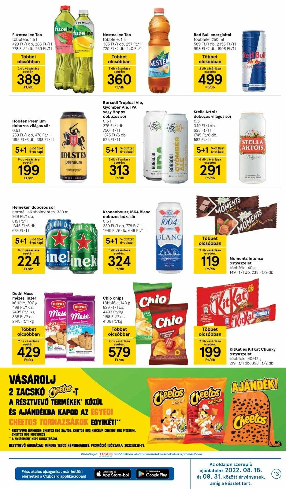 Tesco akciós újság 08.25–08.31 – 13. oldal