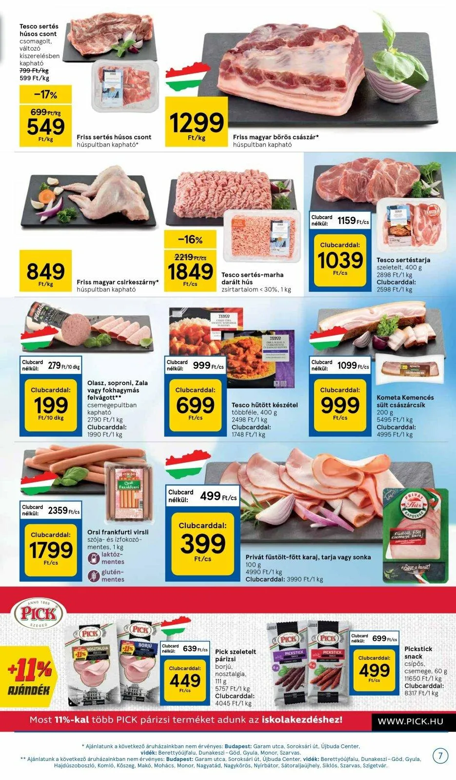 Tesco akciós újság 08.25–08.31 – 7. oldal