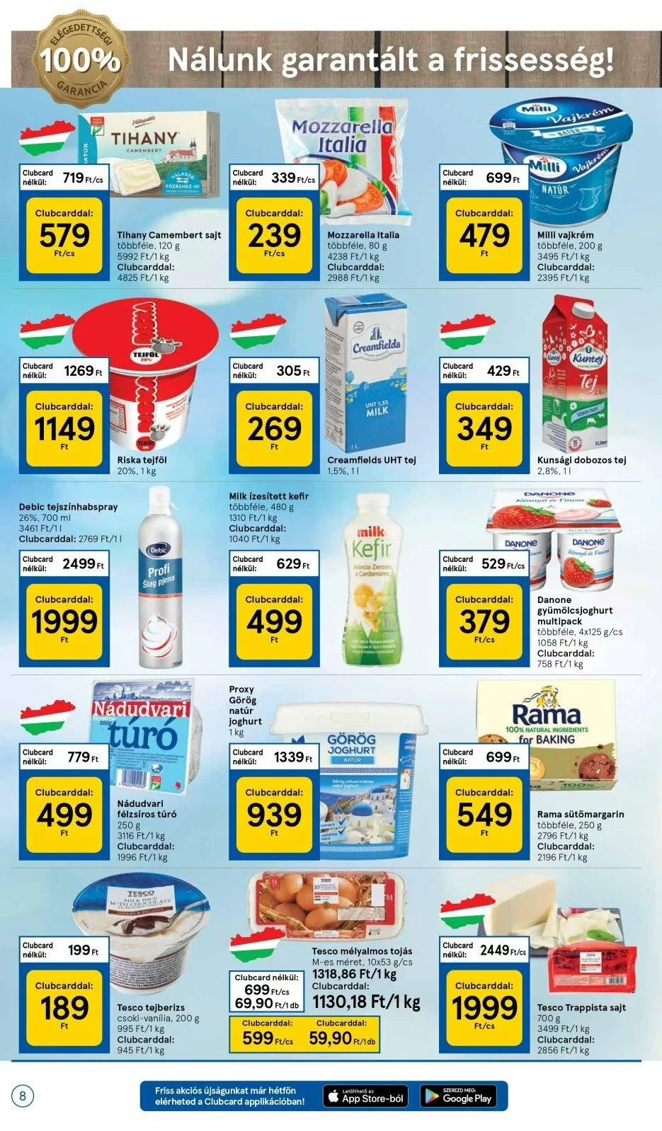 Tesco akciós újság 08.25–08.31 – 8. oldal