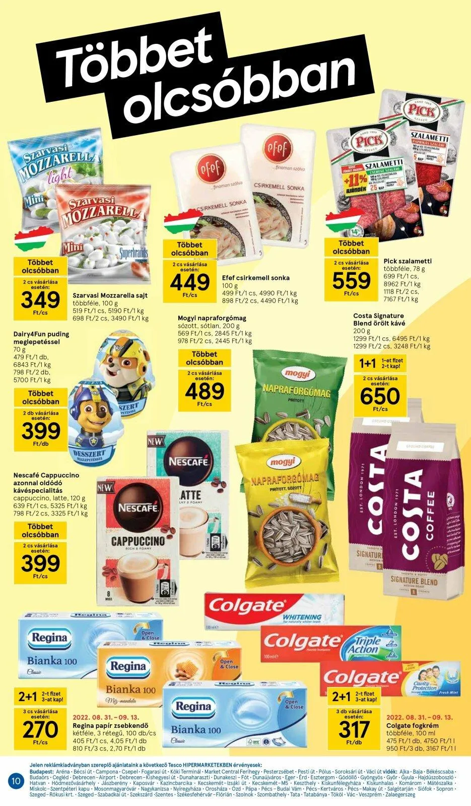 Tesco akciós újság 09.08–09.14 – 10. oldal