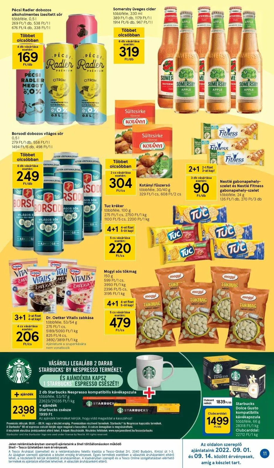Tesco akciós újság 09.08–09.14 – 11. oldal