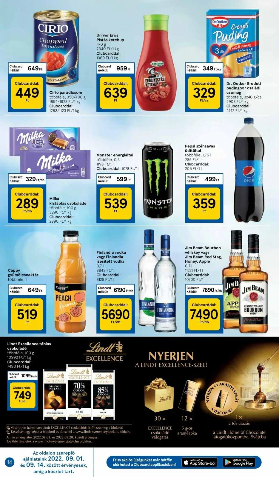 Tesco akciós újság 09.08–09.14 – 14. oldal