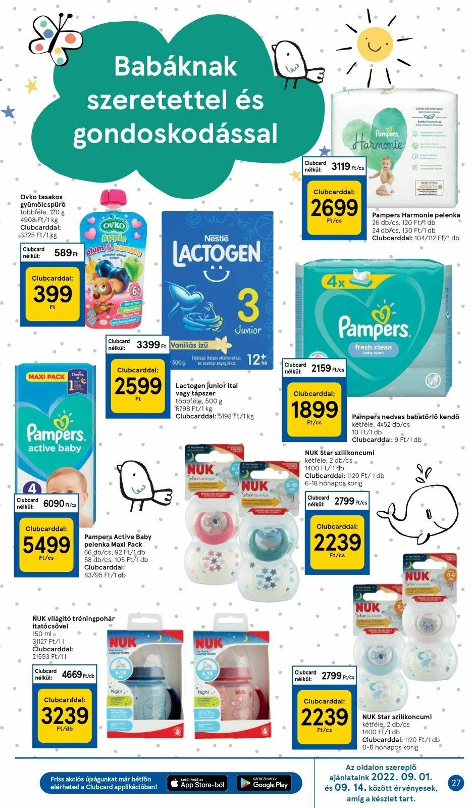 Tesco akciós újság 09.08–09.14 – 27. oldal