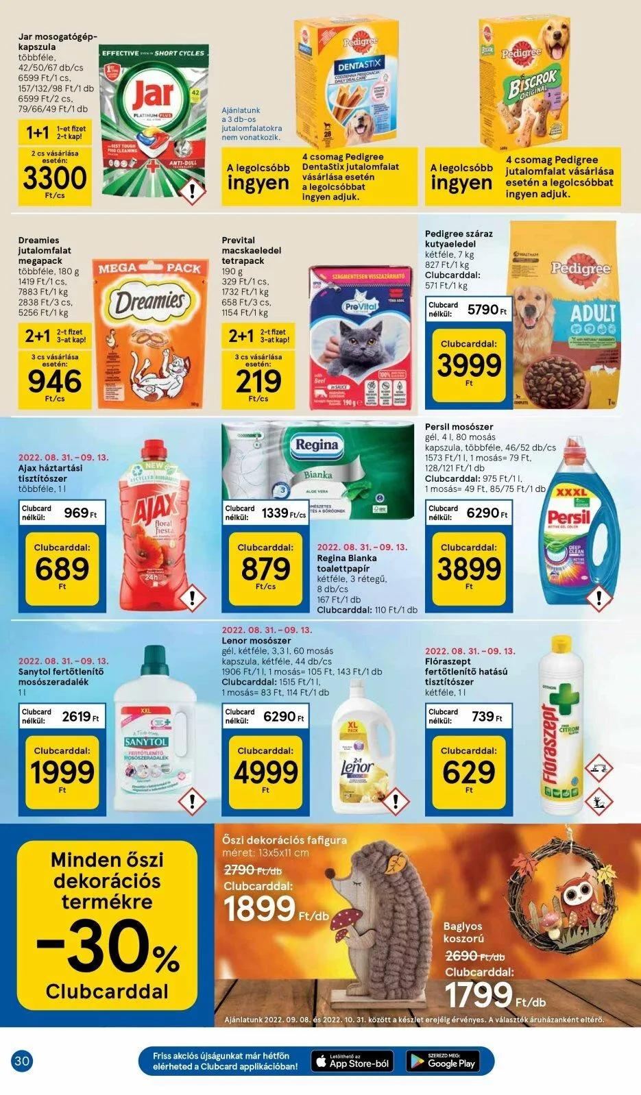 Tesco akciós újság 09.08–09.14 – 30. oldal