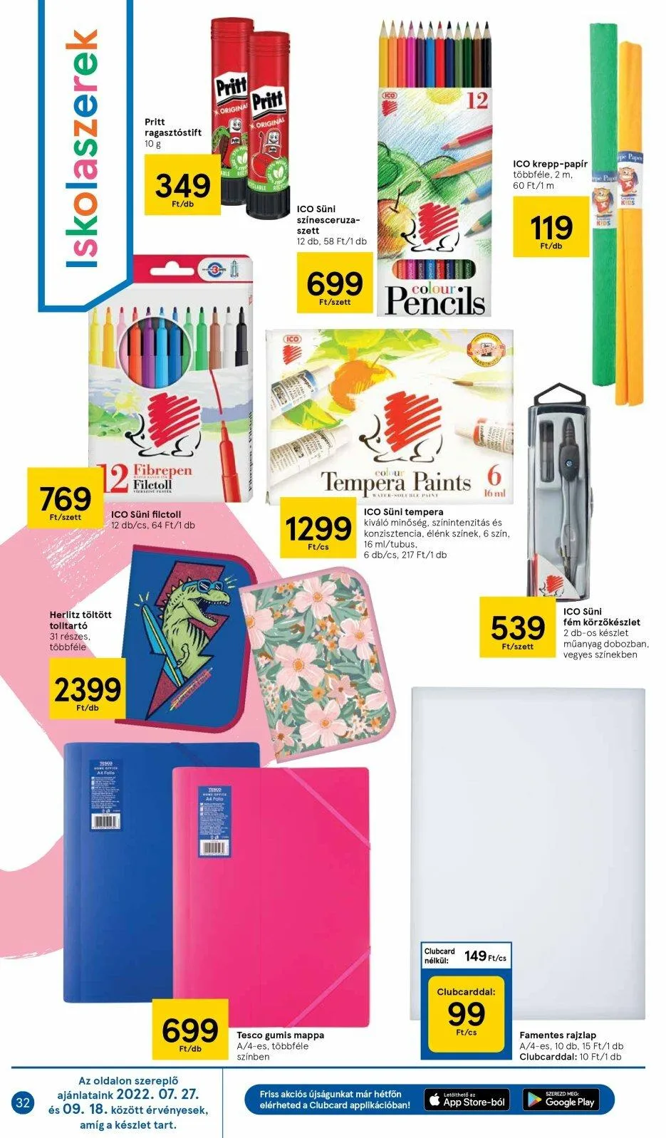 Tesco akciós újság 09.08–09.14 – 32. oldal