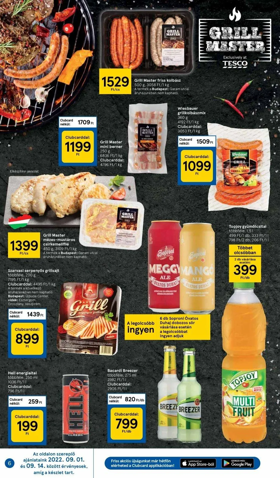 Tesco akciós újság 09.08–09.14 – 6. oldal