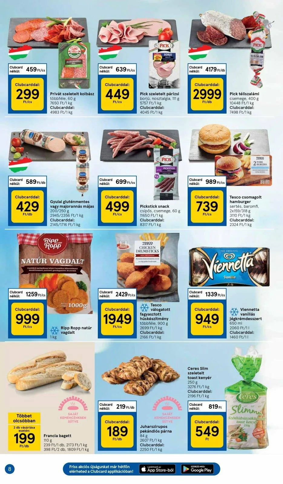 Tesco akciós újság 09.08–09.14 – 8. oldal
