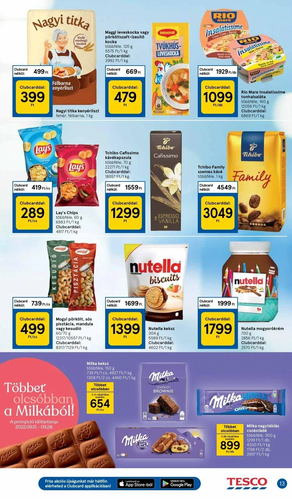Tesco akciós újság 09.15–09.21 – 13. oldal