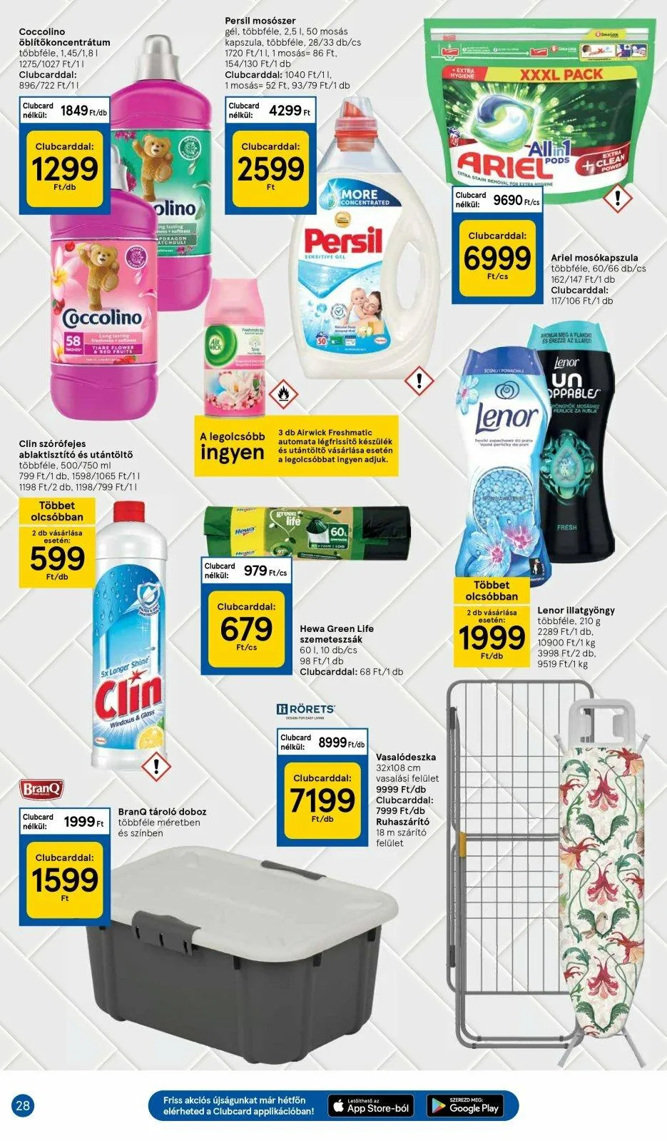 Tesco akciós újság 09.15–09.21 – 28. oldal