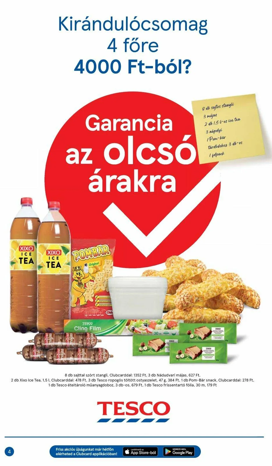 Tesco akciós újság 09.15–09.21 – 4. oldal