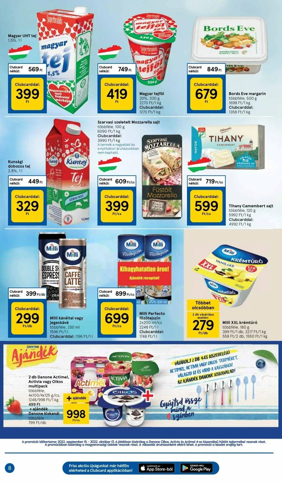 Tesco akciós újság 09.15–09.21 – 8. oldal