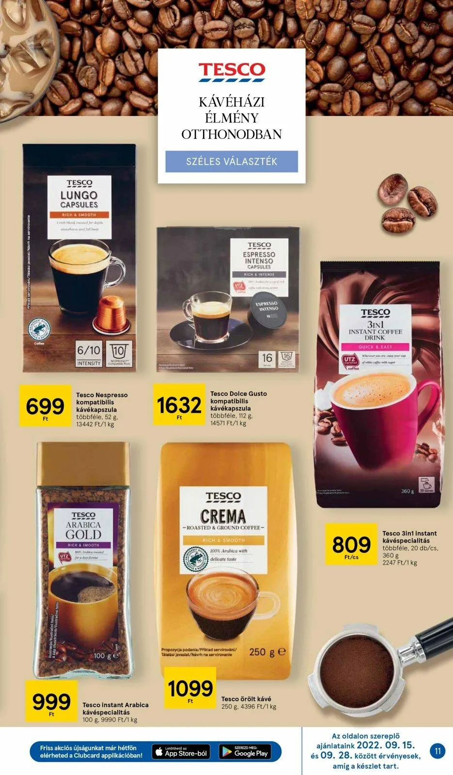 Tesco akciós újság 09.22–09.28 – 11. oldal