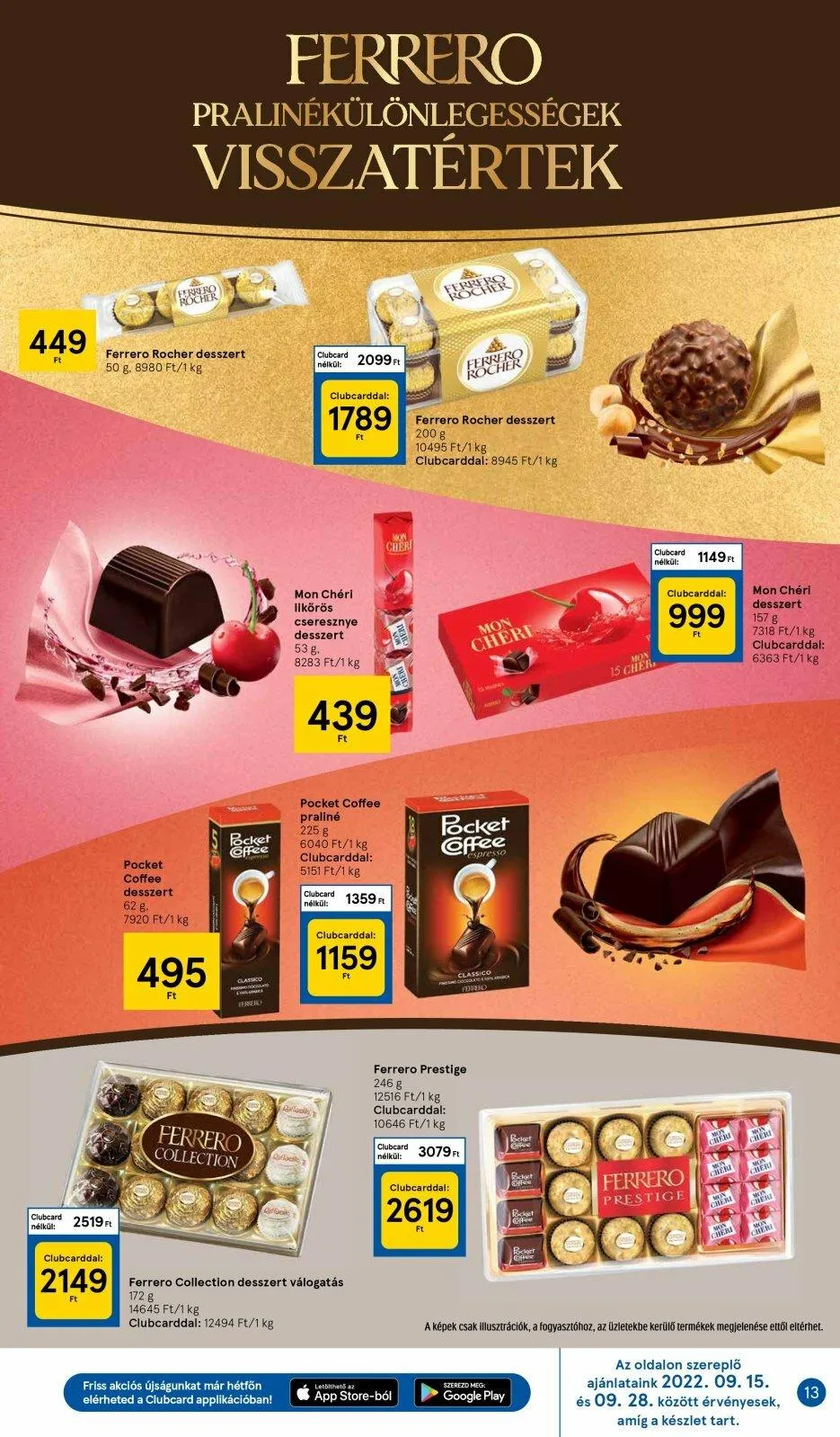Tesco akciós újság 09.22–09.28 – 13. oldal