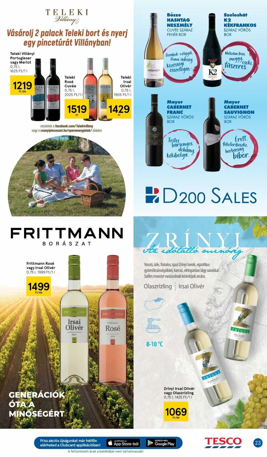 Tesco akciós újság 09.22–09.28 – 23. oldal