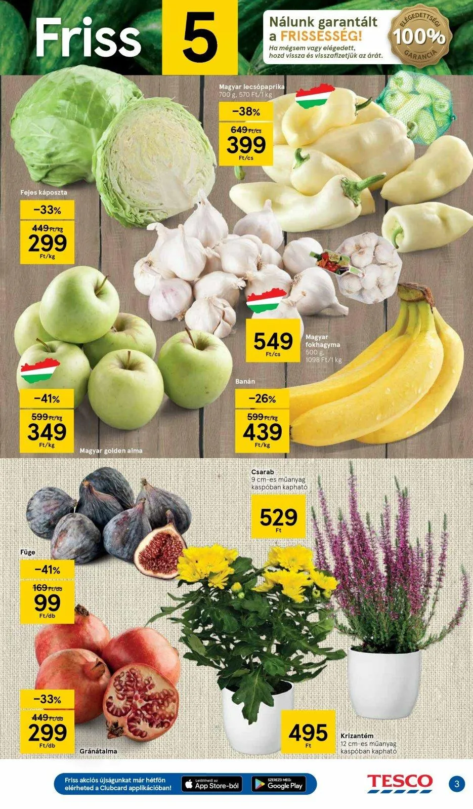 Tesco akciós újság 09.22–09.28 – 3. oldal