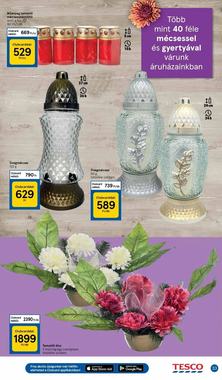 Tesco akciós újság 09.22–09.28 – 33. oldal