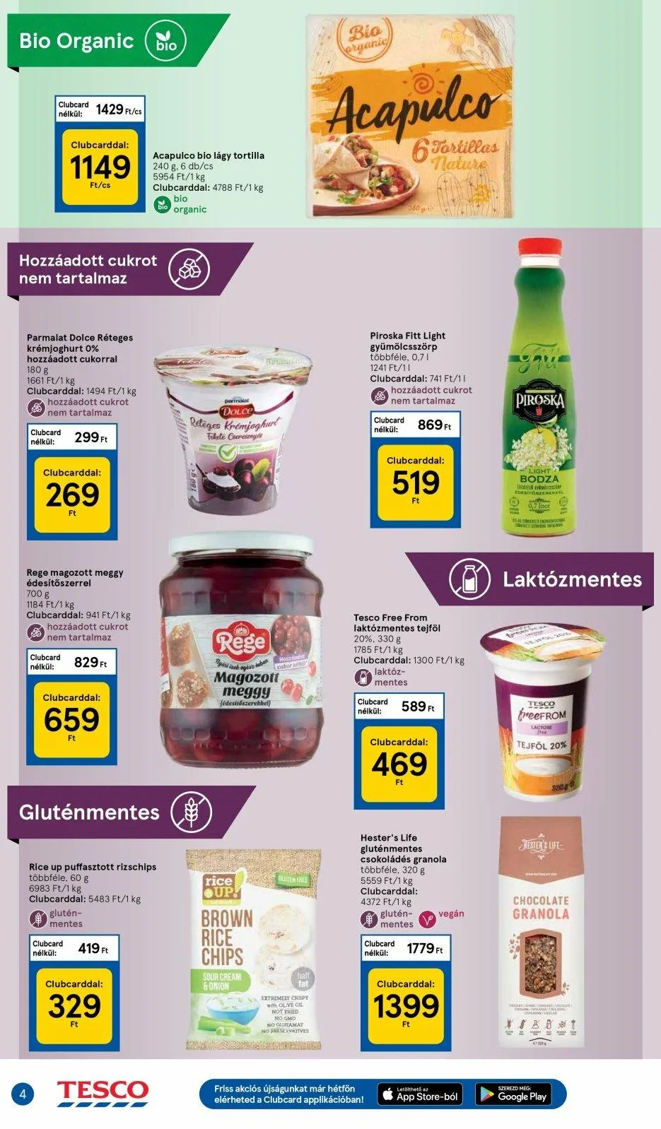 Tesco akciós újság 09.22–09.28 – 4. oldal