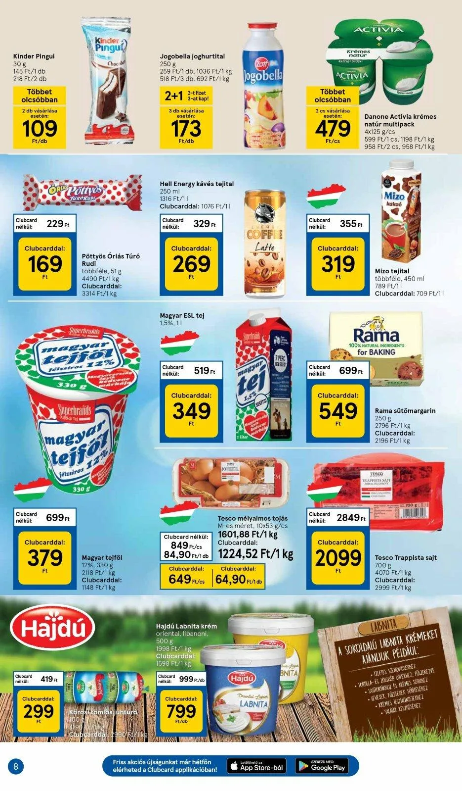 Tesco akciós újság 09.22–09.28 – 8. oldal