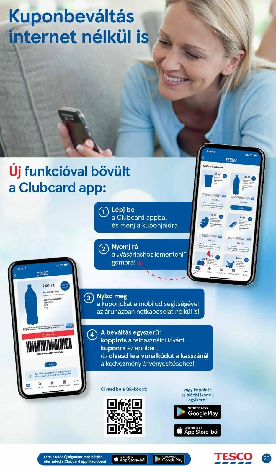 Tesco akciós újság 09.29–10.05 – 23. oldal