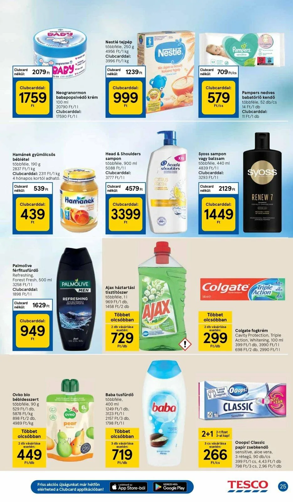 Tesco akciós újság 09.29–10.05 – 25. oldal