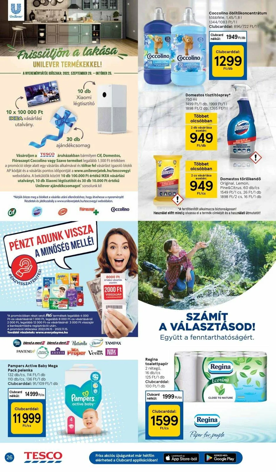 Tesco akciós újság 09.29–10.05 – 26. oldal